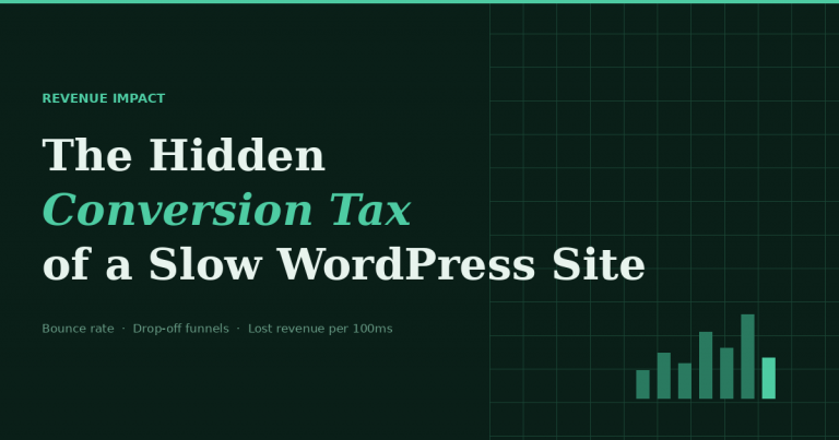 The Hidden Conversion Tax of a Slow WordPress Site