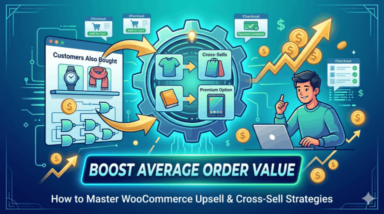 WooCommerce Upsell & Cross-Sell: How Smart Recommendations Increase Average Order Value
