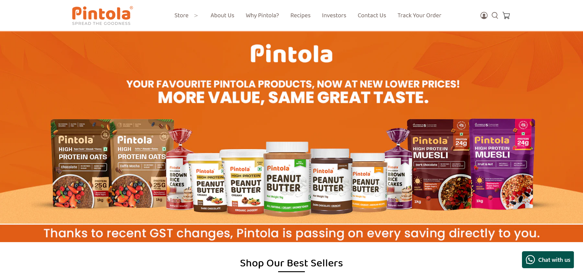Pintola – Health Food & Nutrition eCommerce Website