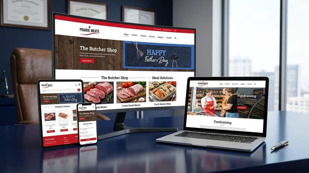 Prairie Meats – eCommerce Website Development