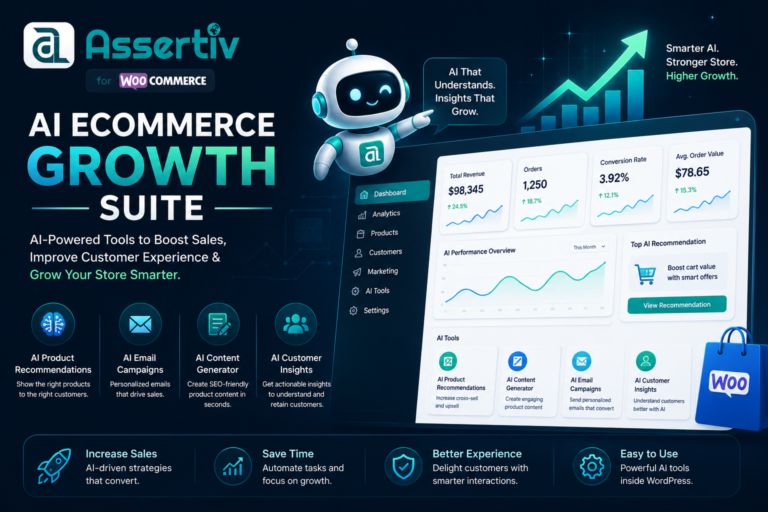 AI Ecommerce Growth Suite: The Smart Way to Grow Your WooCommerce Store with Artificial Intelligence