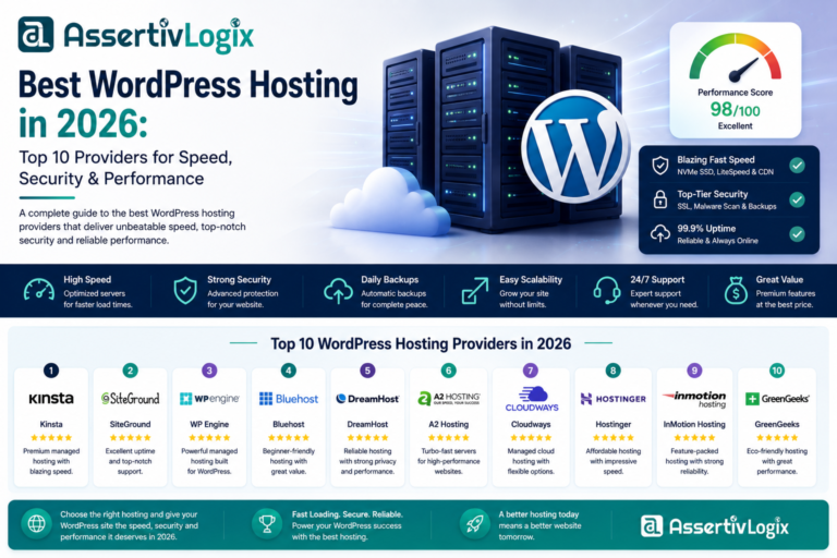 Best WordPress Hosting in 2026: Top 10 Fast & Reliable Providers
