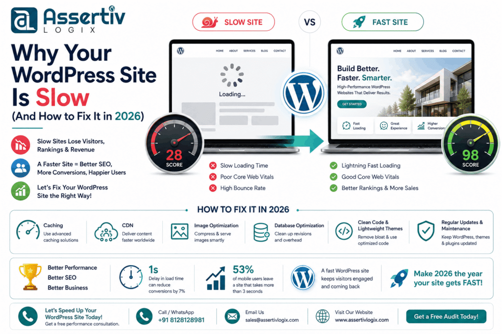 Why Your WordPress Site Is Slow (And How to Fix It in 2026)
