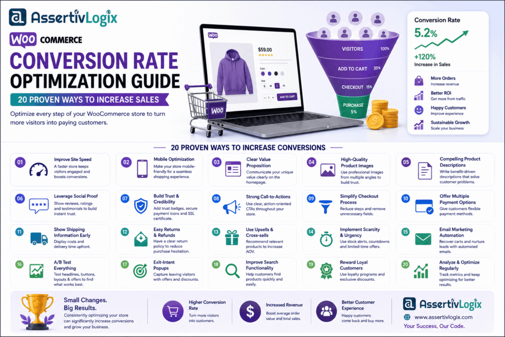 WooCommerce Conversion Rate Optimization Guide: 20 Proven Ways to Increase Sales