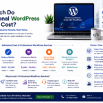 How Much Do Professional WordPress Services Cost?