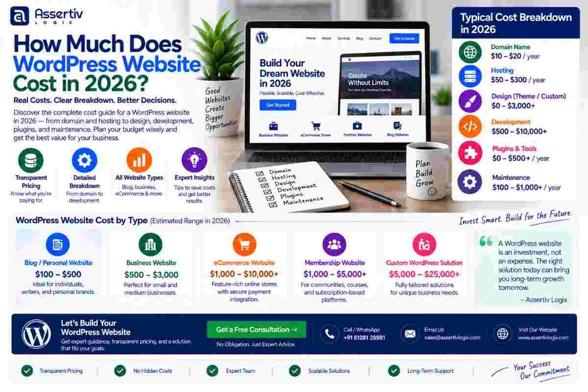 How Much Does WordPress Website Cost in 2026?