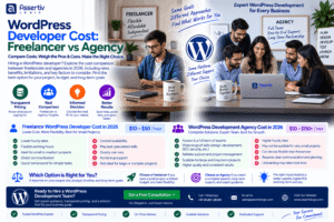 WordPress Developer Cost Freelancer vs Agency