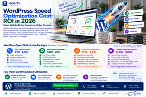WordPress Speed Optimization Cost: ROI & Pricing Guide 2026