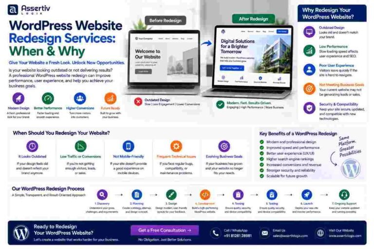 WordPress Website Redesign Services: When & Why