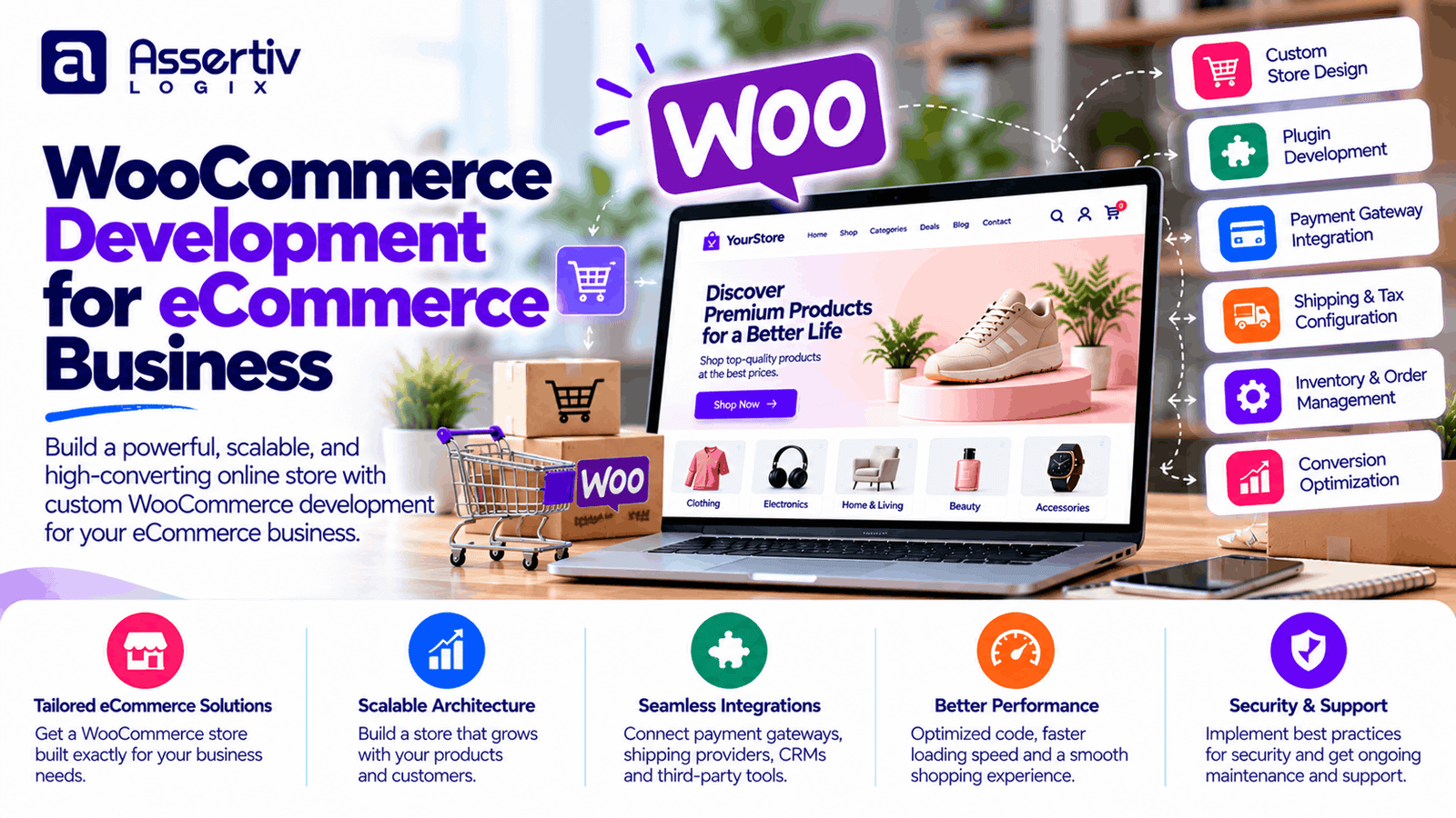 WooCommerce Development for eCommerce Business
