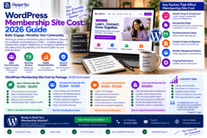 WordPress membership site cost 2026 pricing breakdown